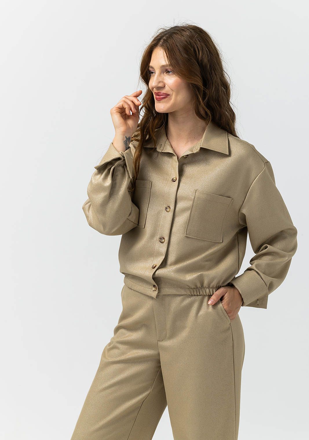 LABEL DOT BLOUSE