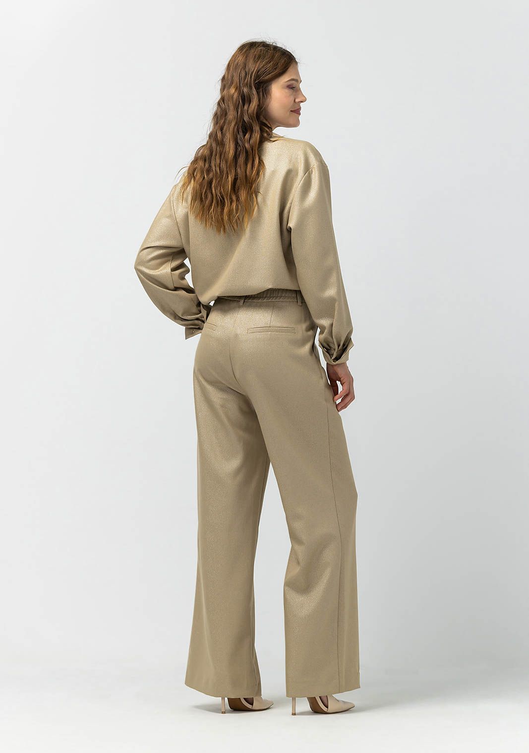 LABEL DOT WIJDE PANTALON
