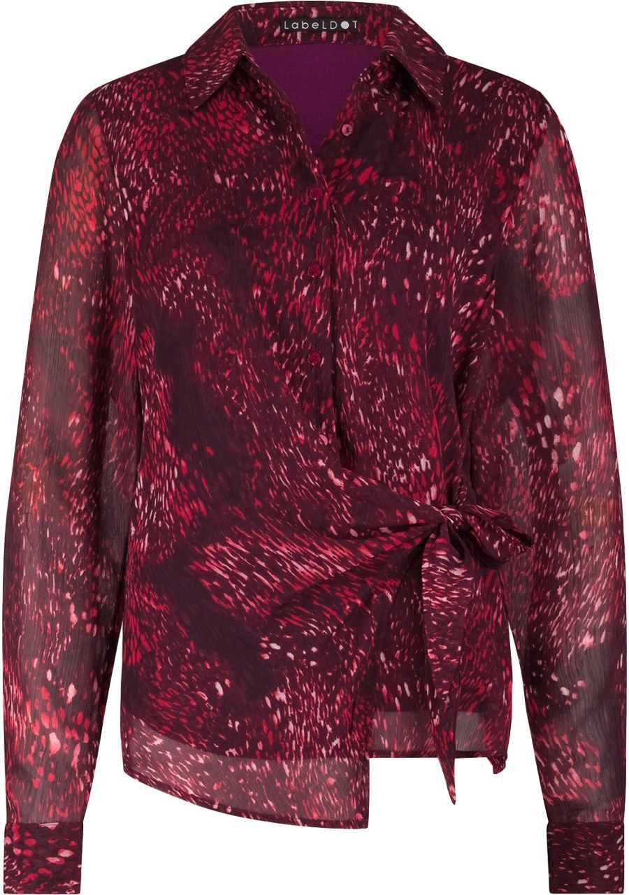 LABEL DOT BLOUSE
