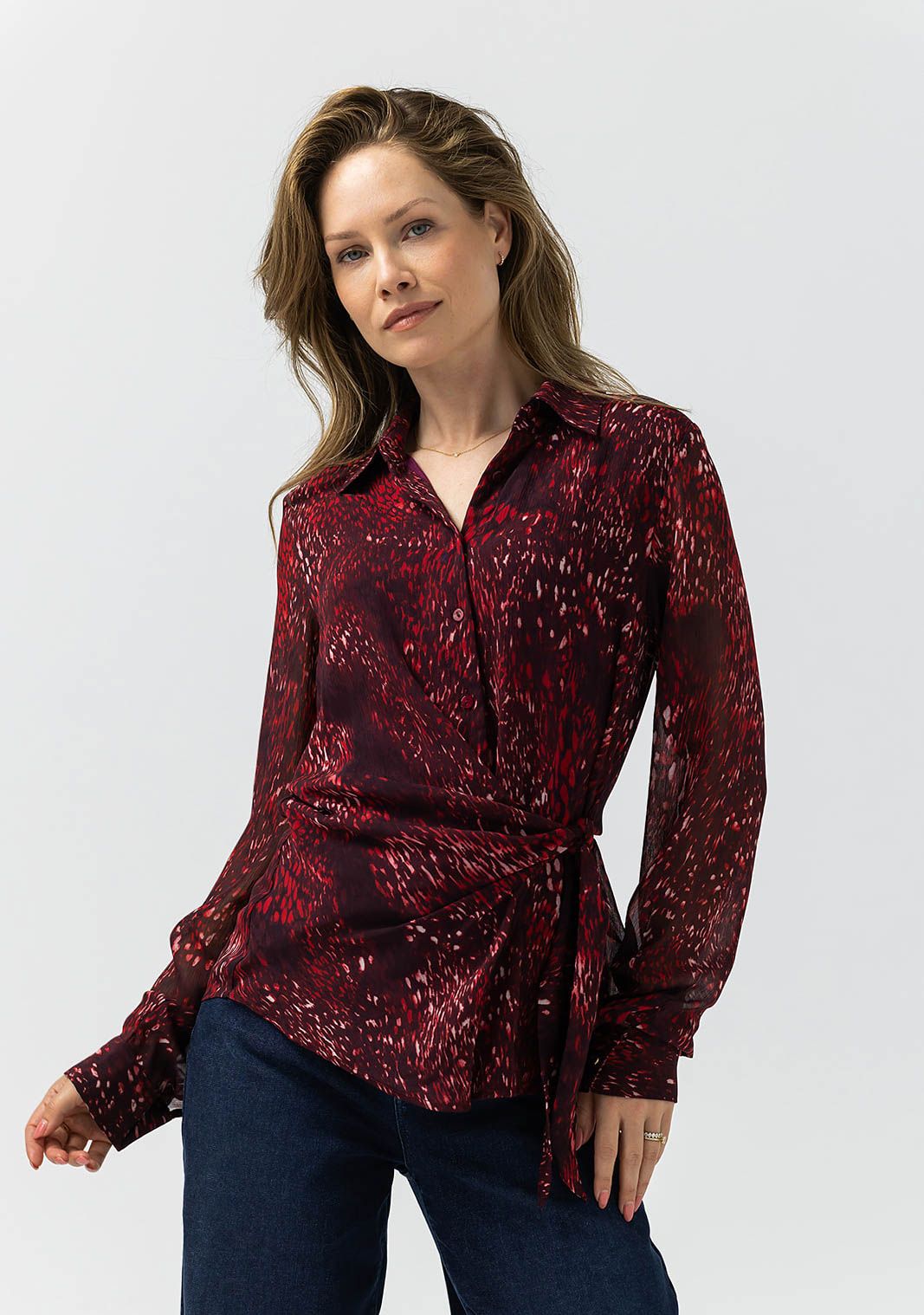 LABEL DOT BLOUSE
