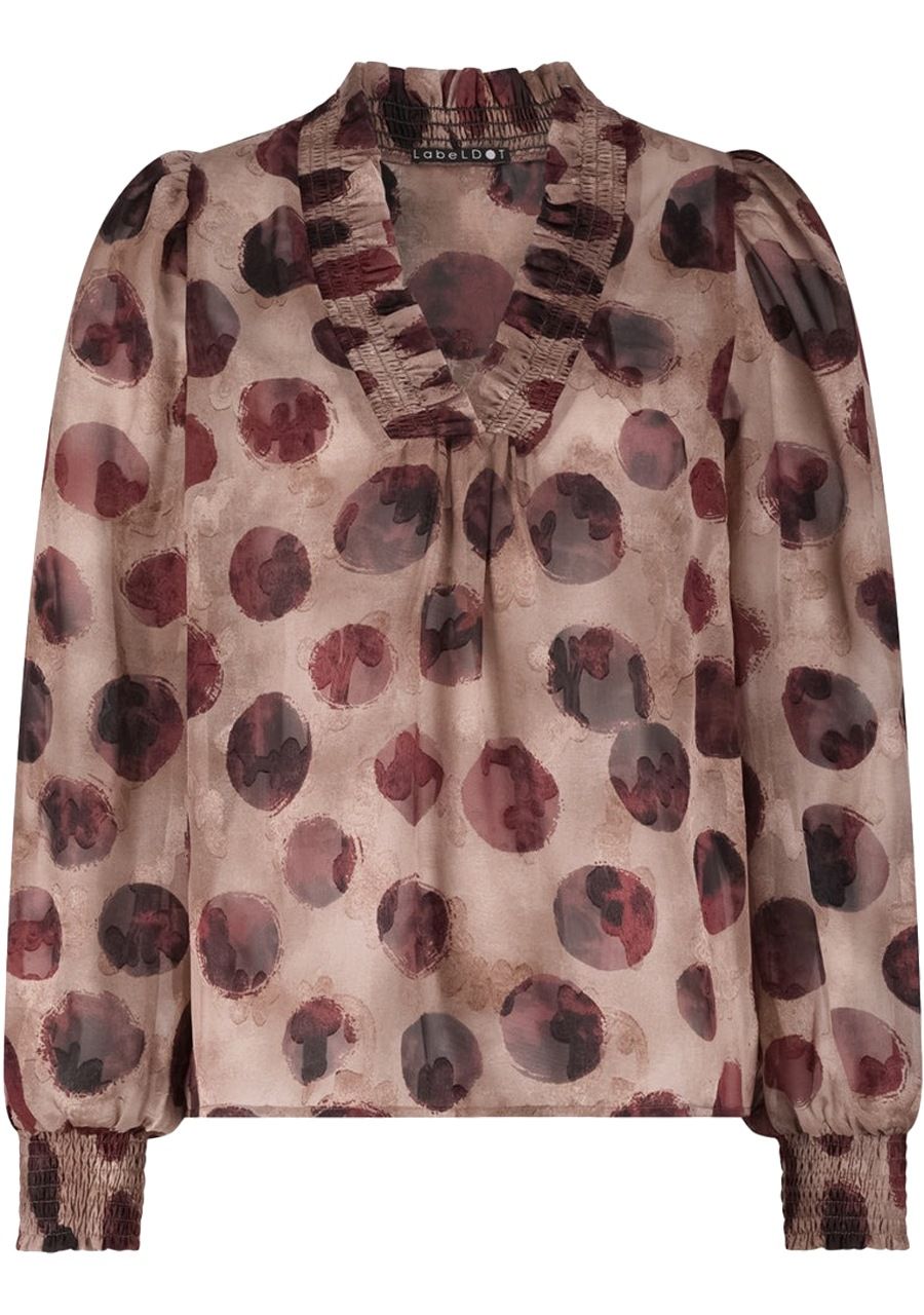 LABEL DOT BLOUSE