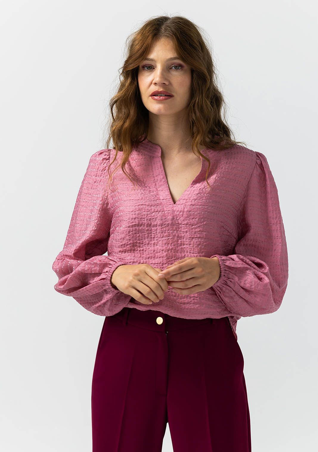 LABEL DOT BLOUSE