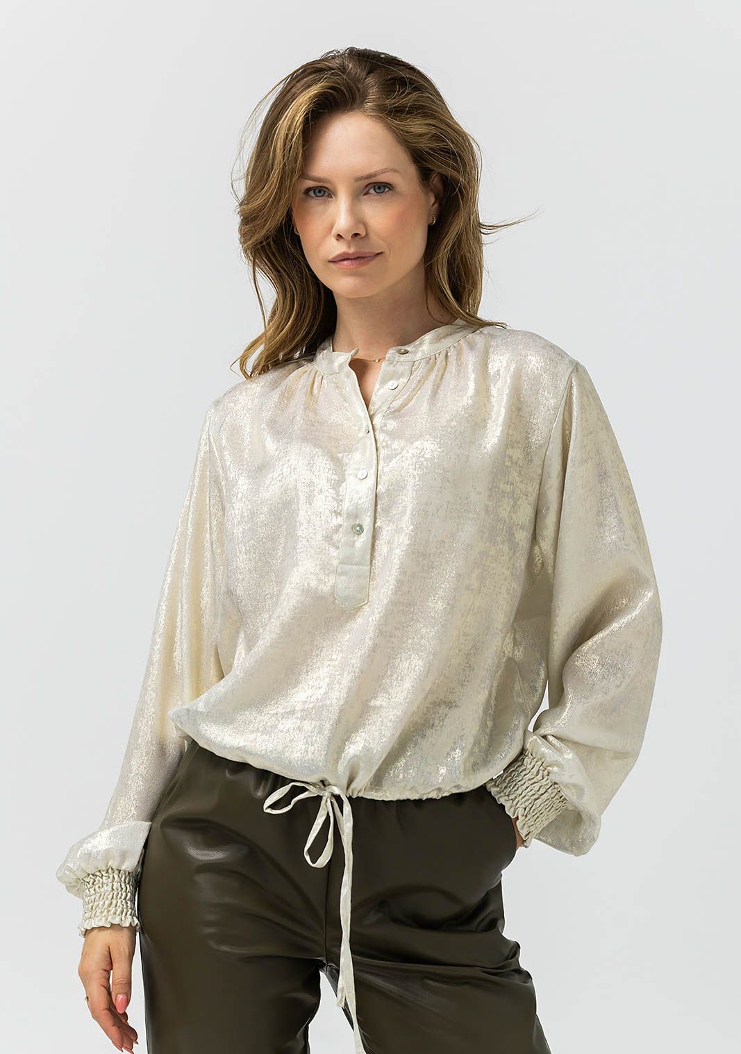 LABEL DOT BLOUSE