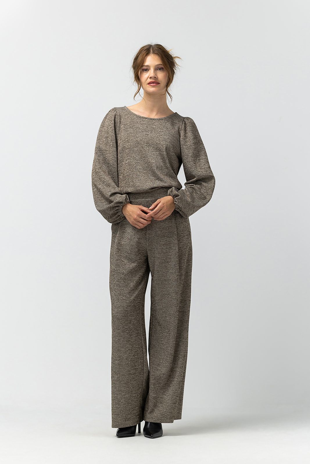 LABEL DOT WIJDE PANTALON