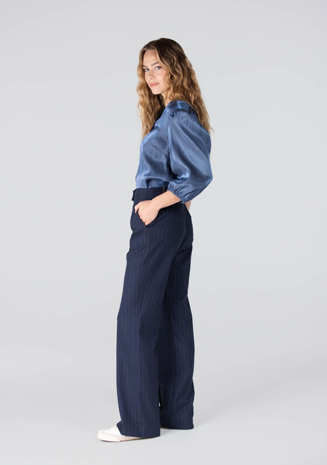 JANSEN AMSTERDAM WIJDE PANTALON