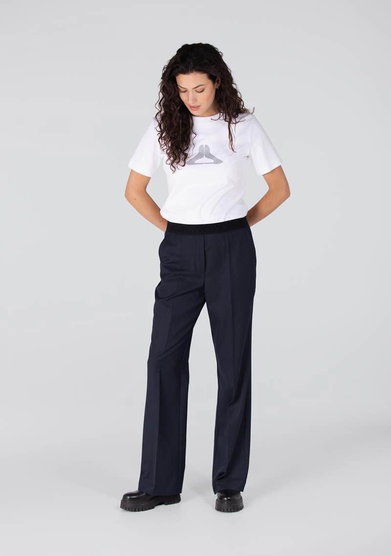 JANSEN AMSTERDAM WIJDE PANTALON