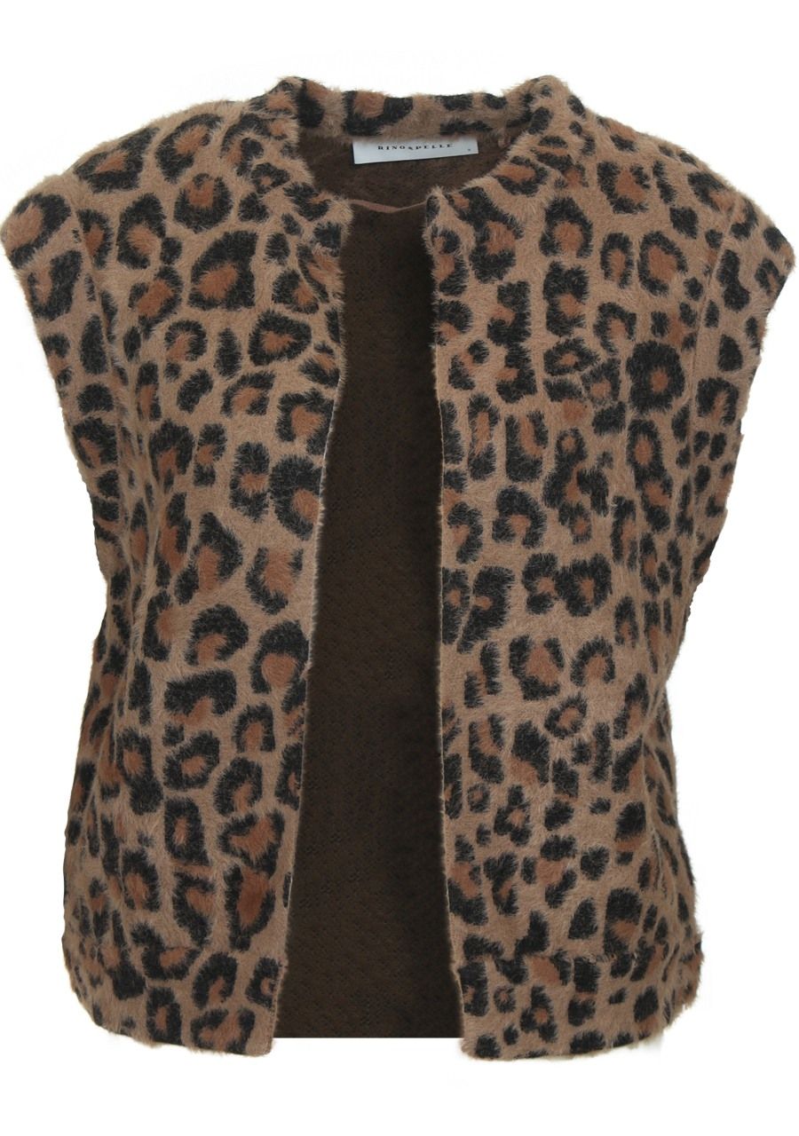 RINO EN PELLE GILET