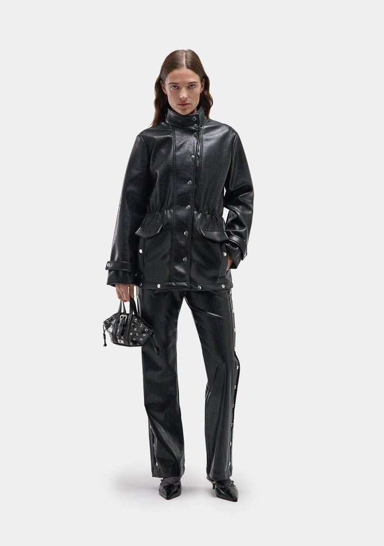 LAAGAM LEER/SUEDE JACK