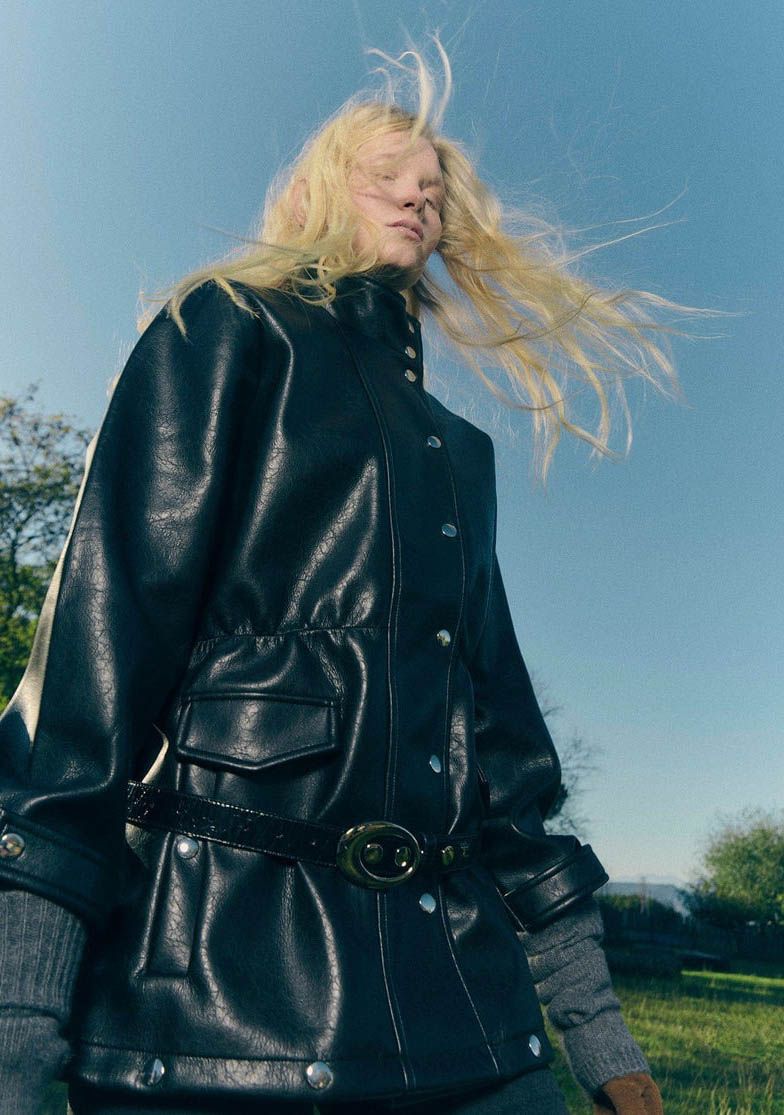 LAAGAM LEER/SUEDE JACK