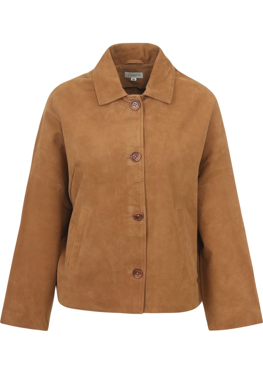 JC SOPHIE LEER/SUEDE JACK