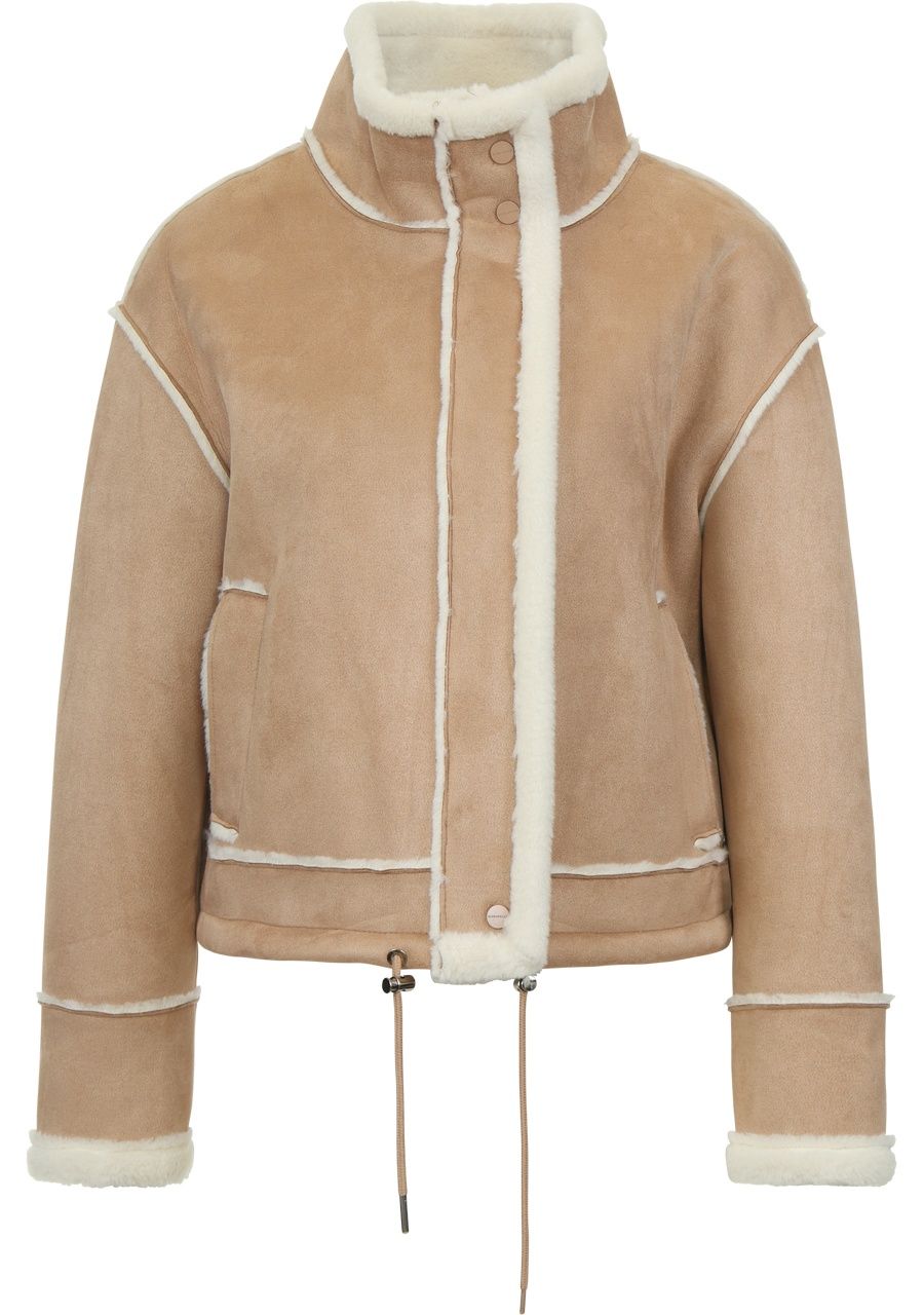 RINO EN PELLE LEER/SUEDE JACK