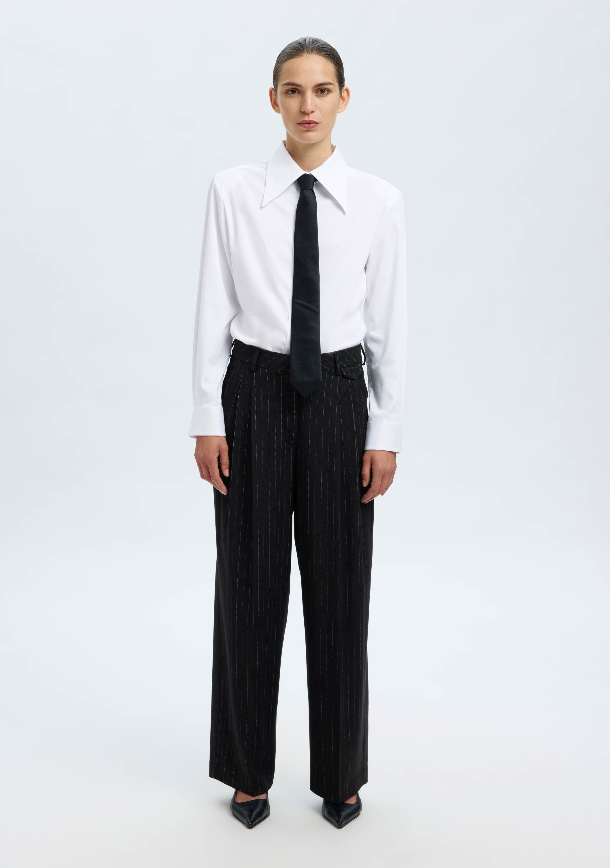 SELECTED FEMME WIJDE PANTALON
