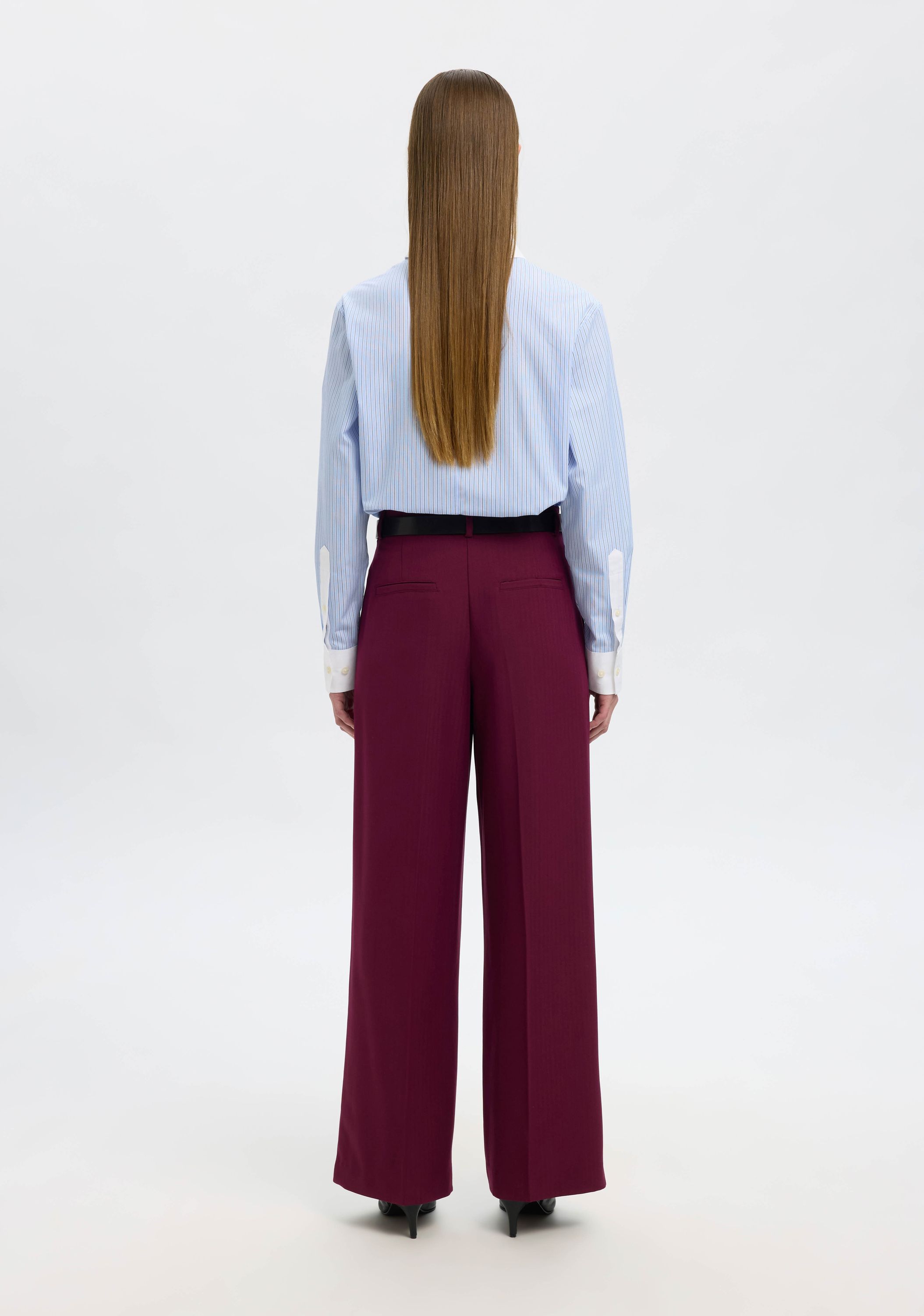 SELECTED FEMME WIJDE PANTALON