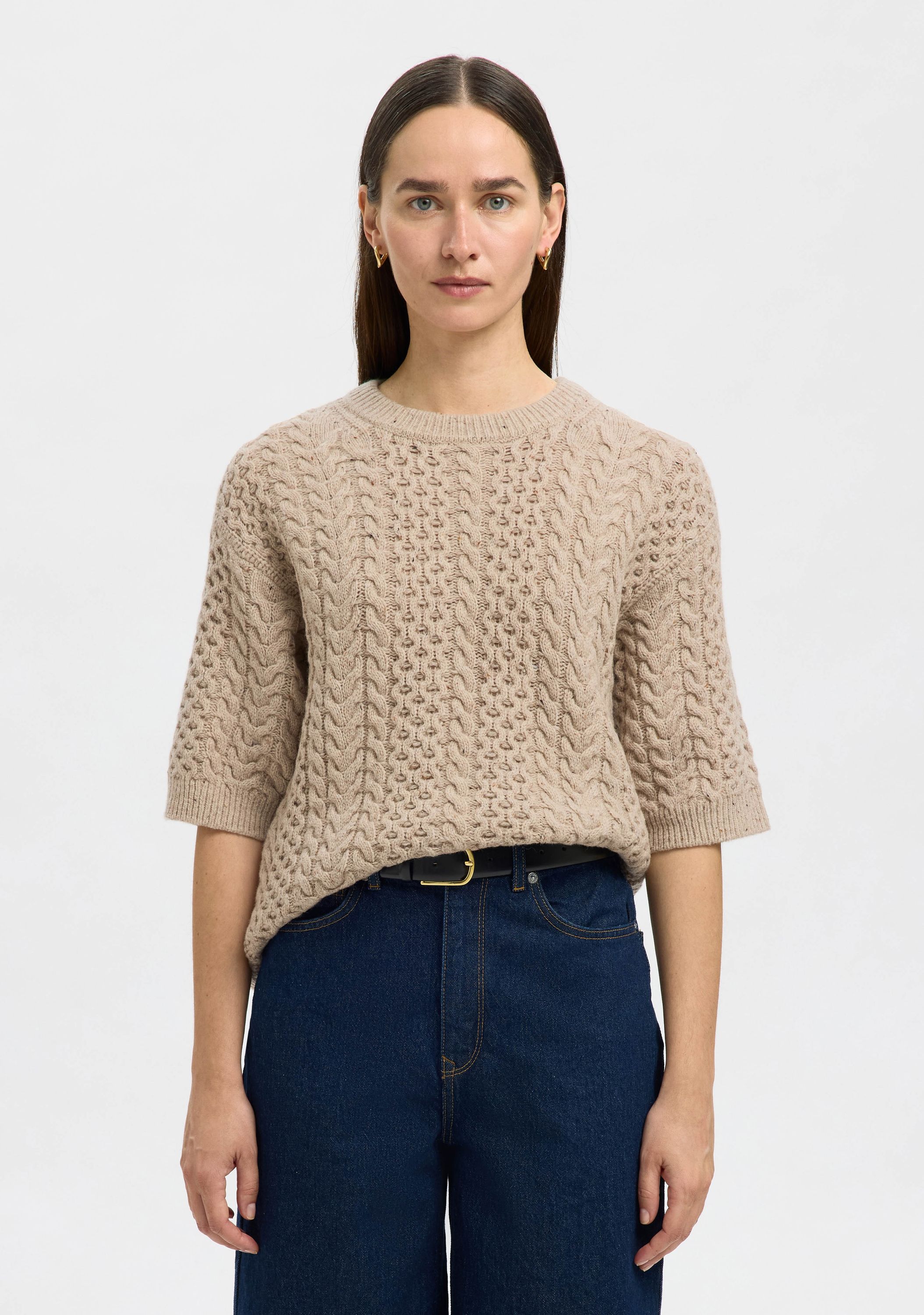 SELECTED FEMME TRUI KORTE MOUW