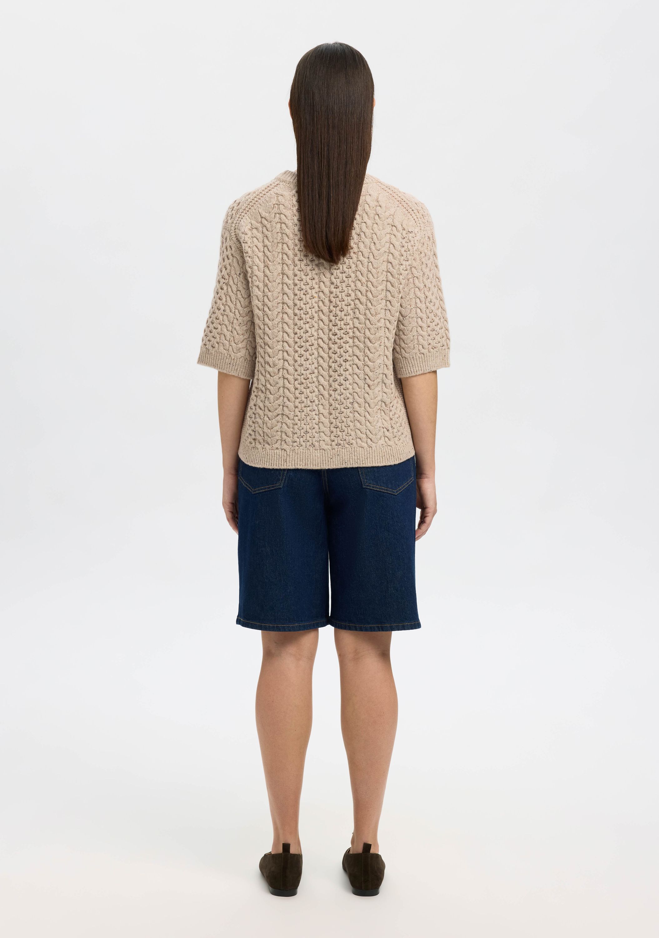 SELECTED FEMME TRUI KORTE MOUW