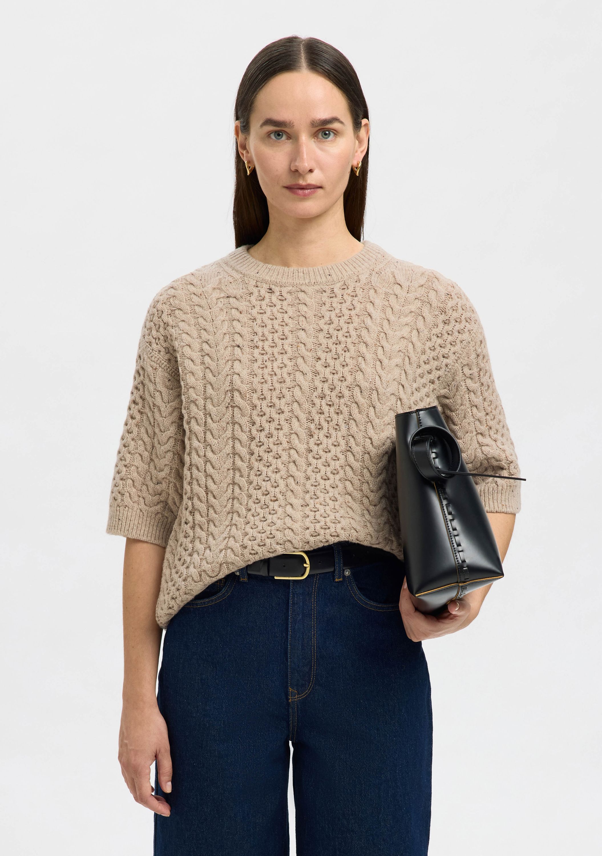 SELECTED FEMME TRUI KORTE MOUW