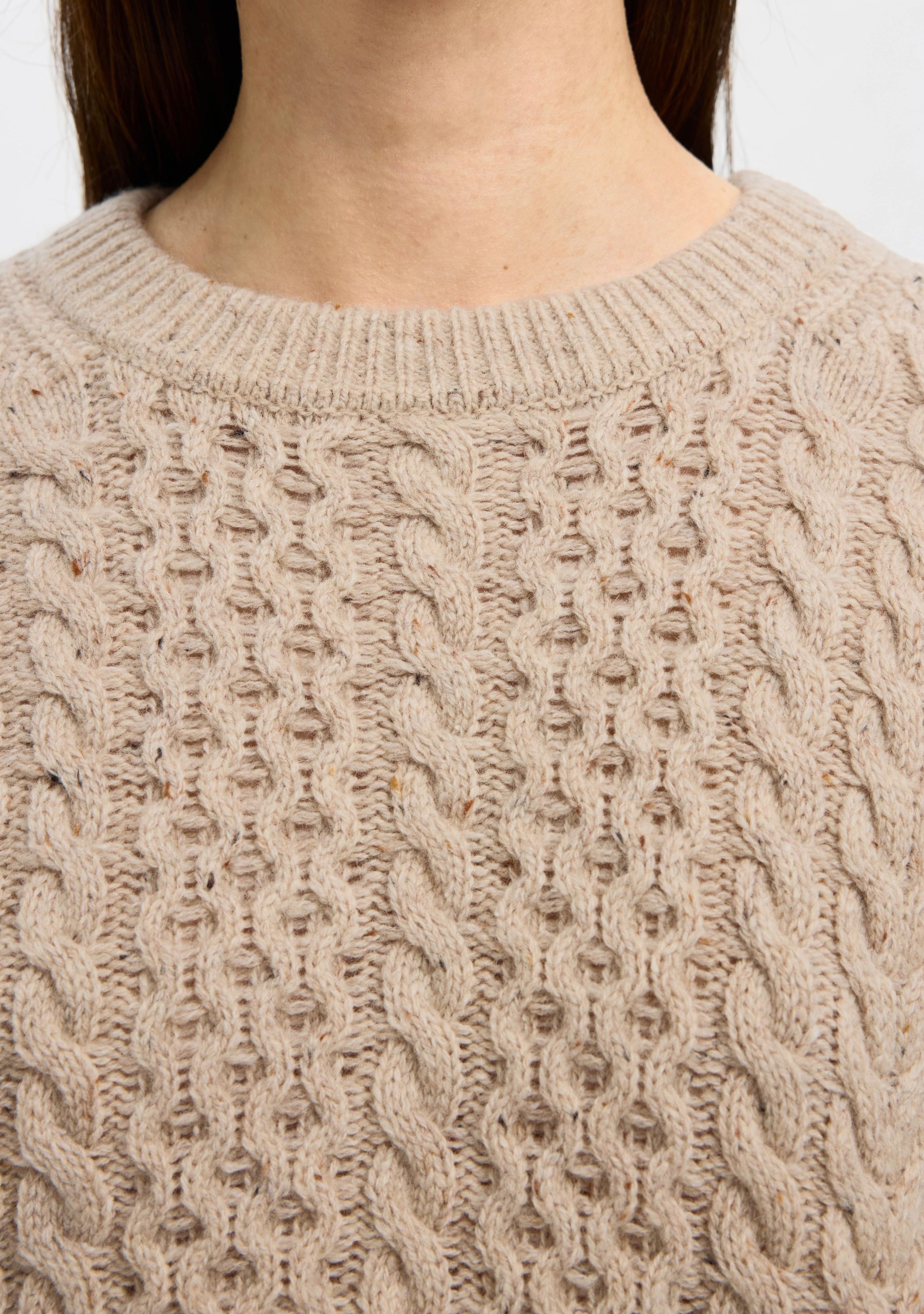 SELECTED FEMME TRUI KORTE MOUW