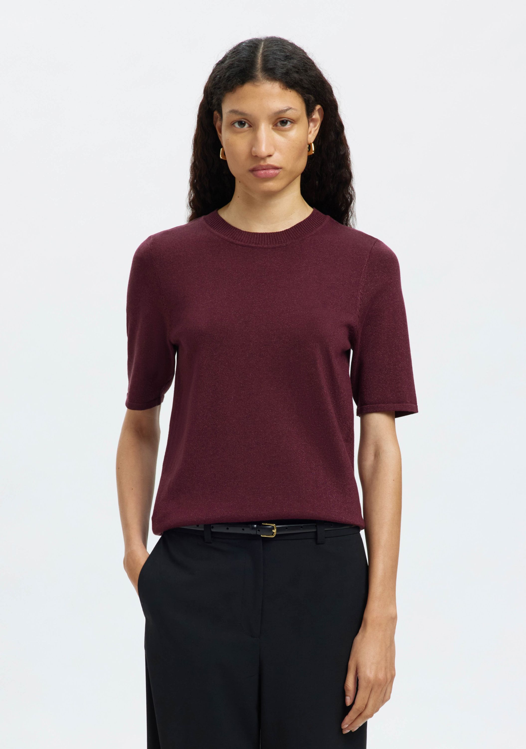 SELECTED FEMME TRUI KORTE MOUW