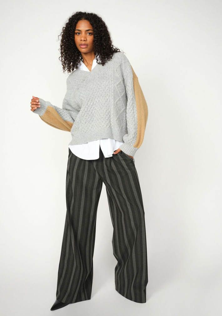 MOSMOSH WIJDE PANTALON