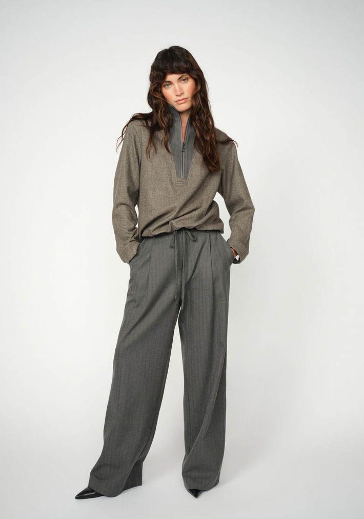 MOSMOSH WIJDE PANTALON