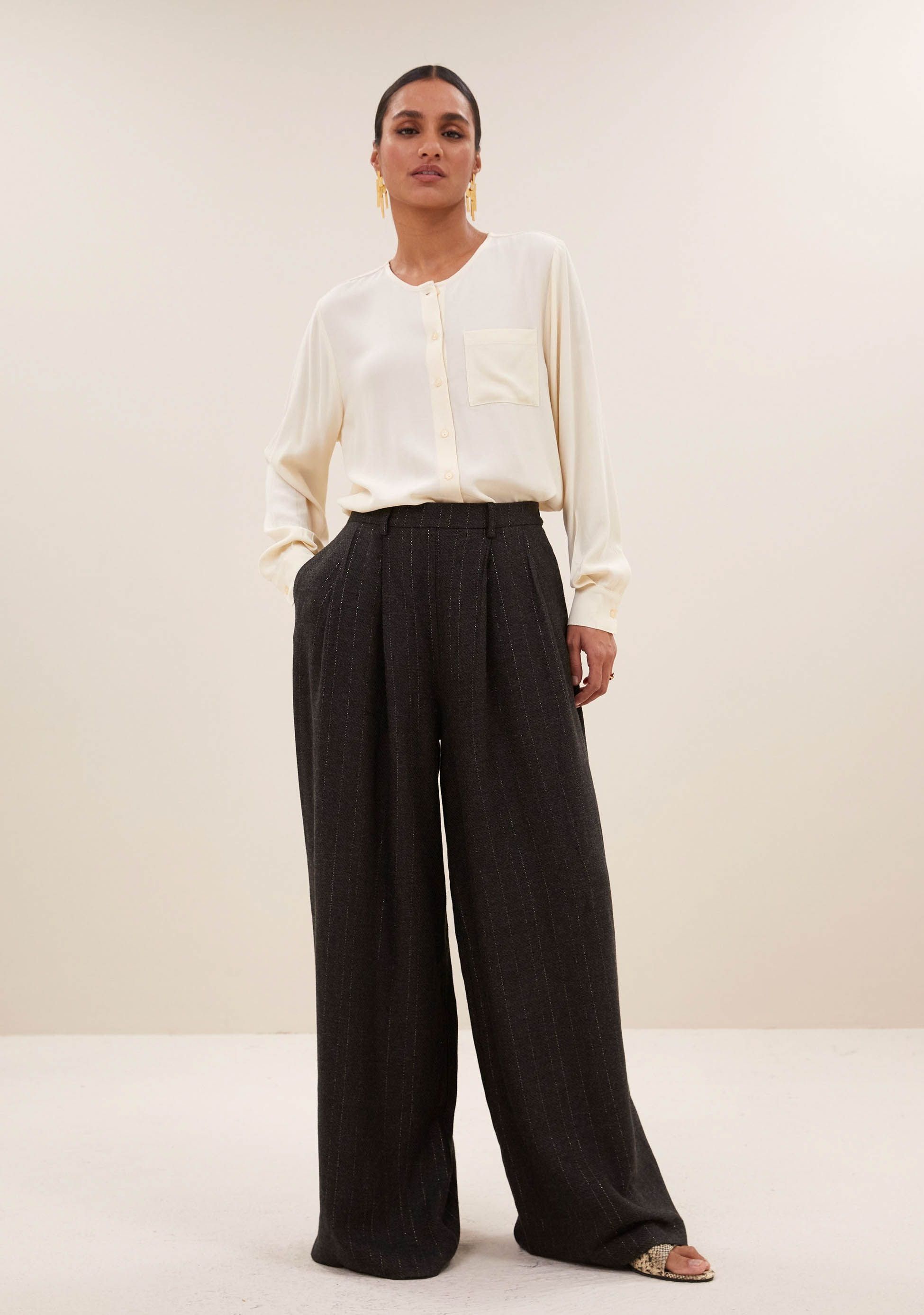BY-BAR WIJDE PANTALON
