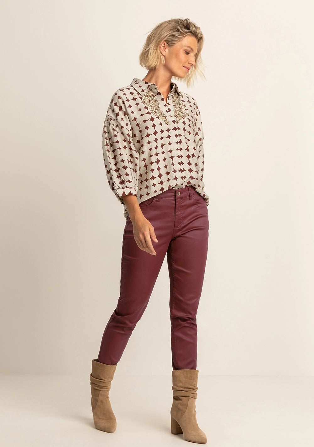 EXPRESSO BLOUSE