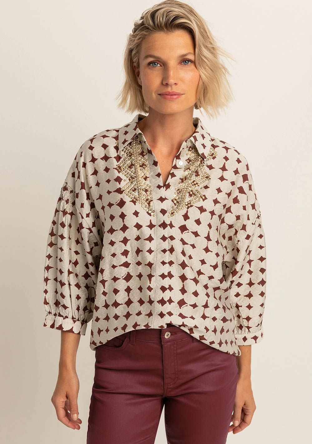 EXPRESSO BLOUSE