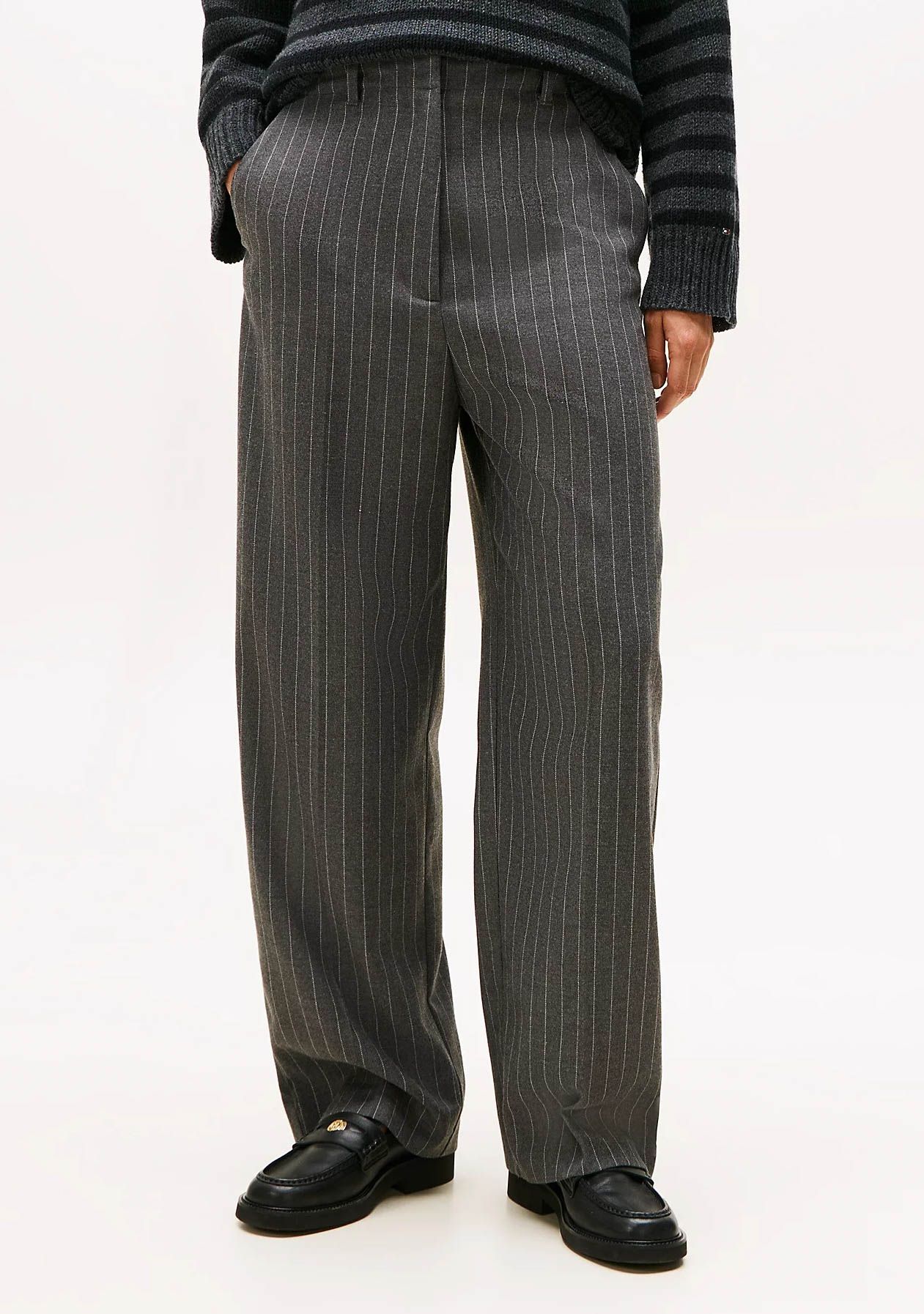 TOMMY HILFIGER WIJDE PANTALON