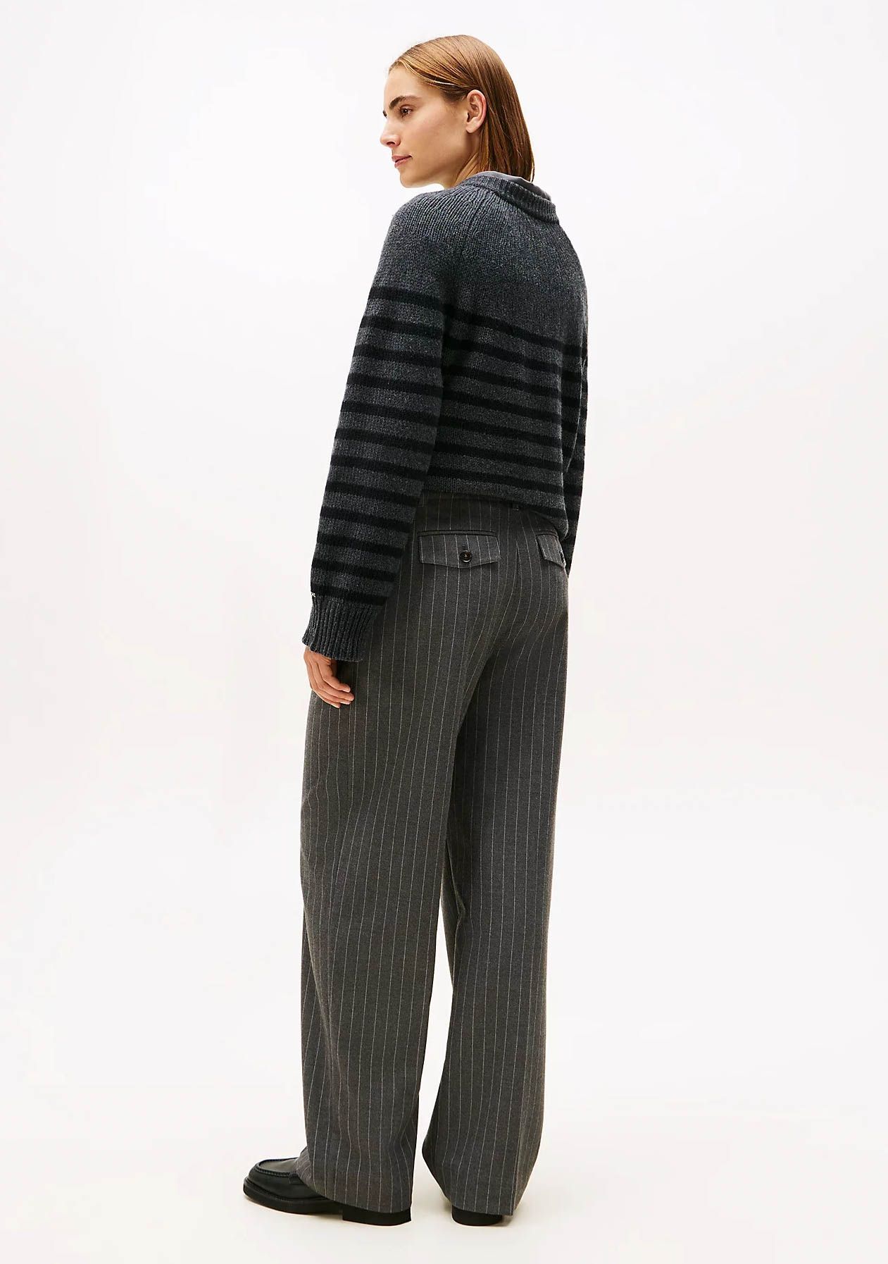 TOMMY HILFIGER WIJDE PANTALON