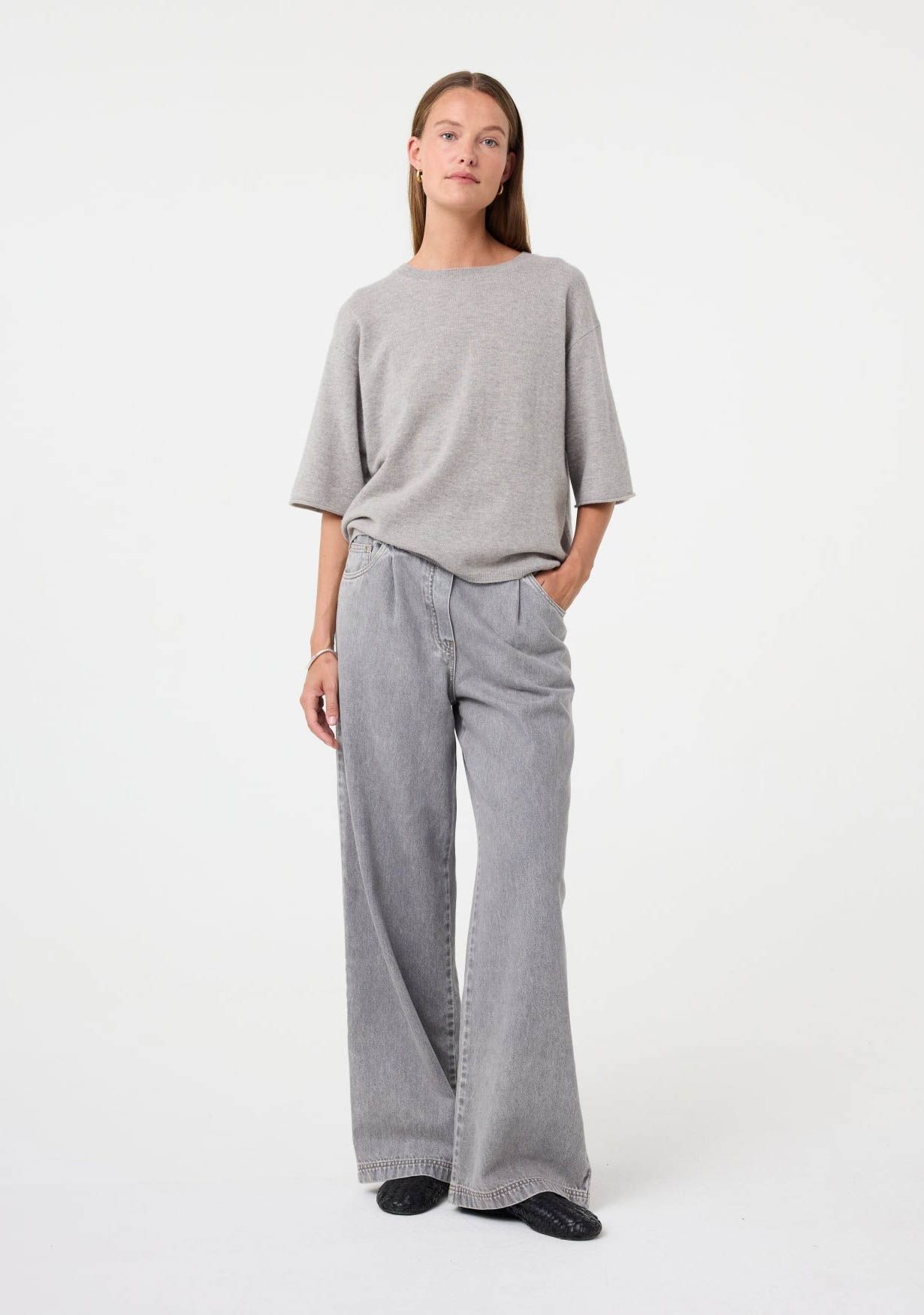 KNIT-TED TRUI KORTE MOUW