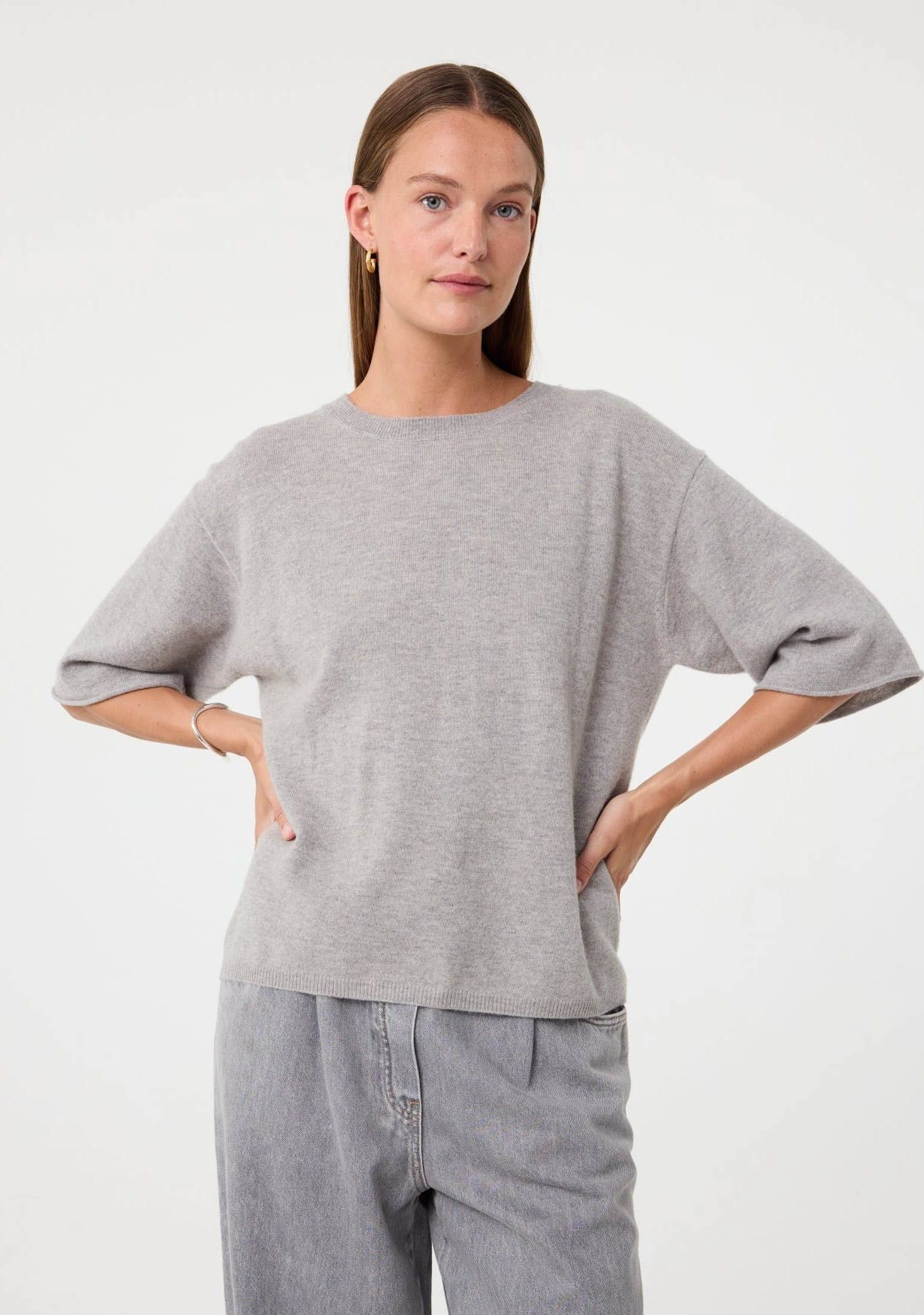 KNIT-TED TRUI KORTE MOUW