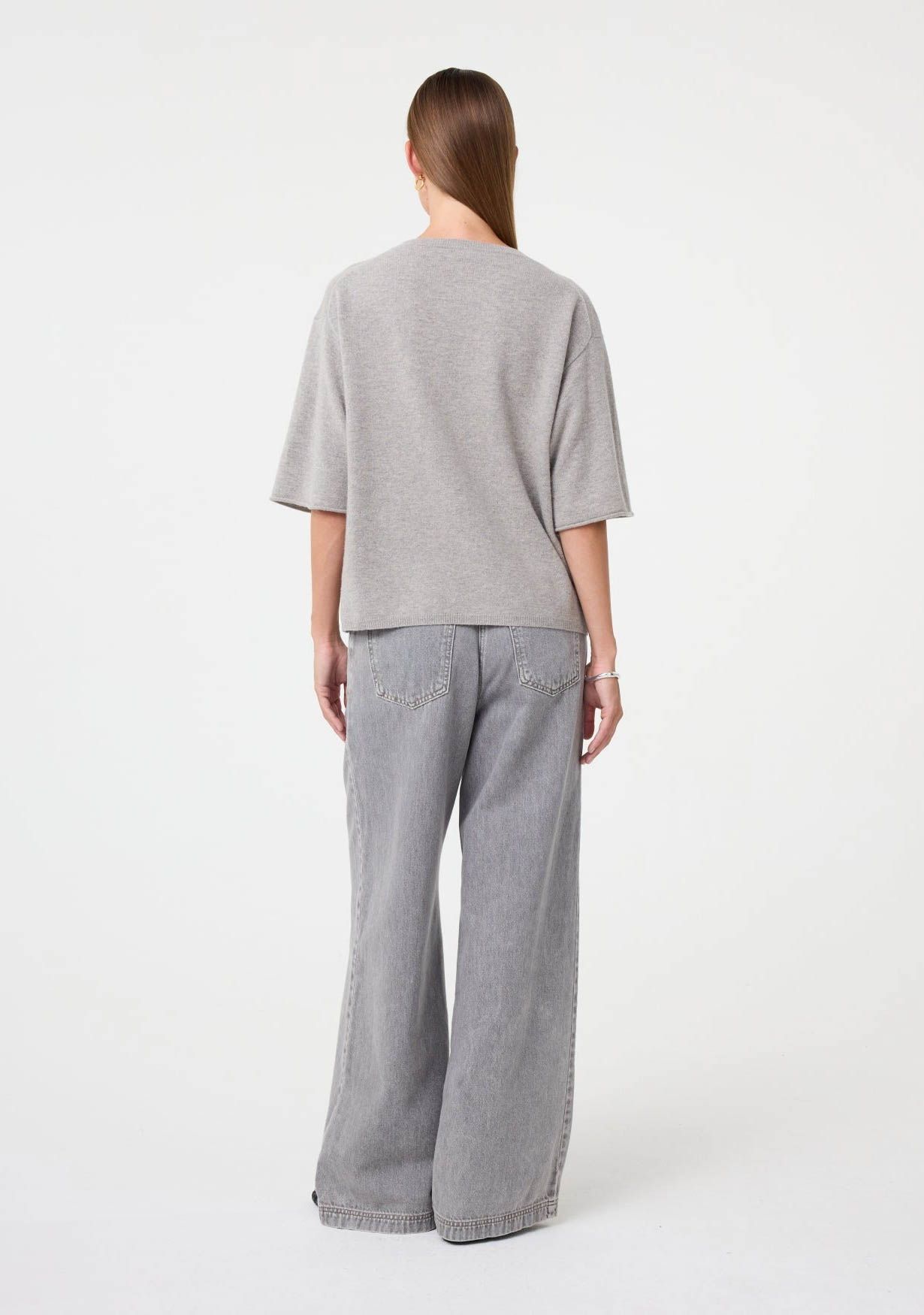 KNIT-TED TRUI KORTE MOUW