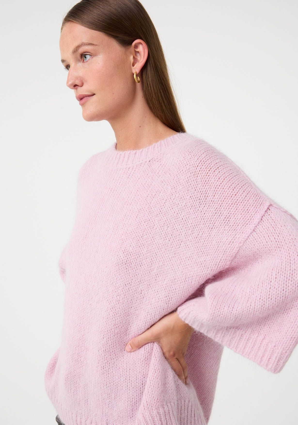 KNIT-TED TRUI KORTE MOUW
