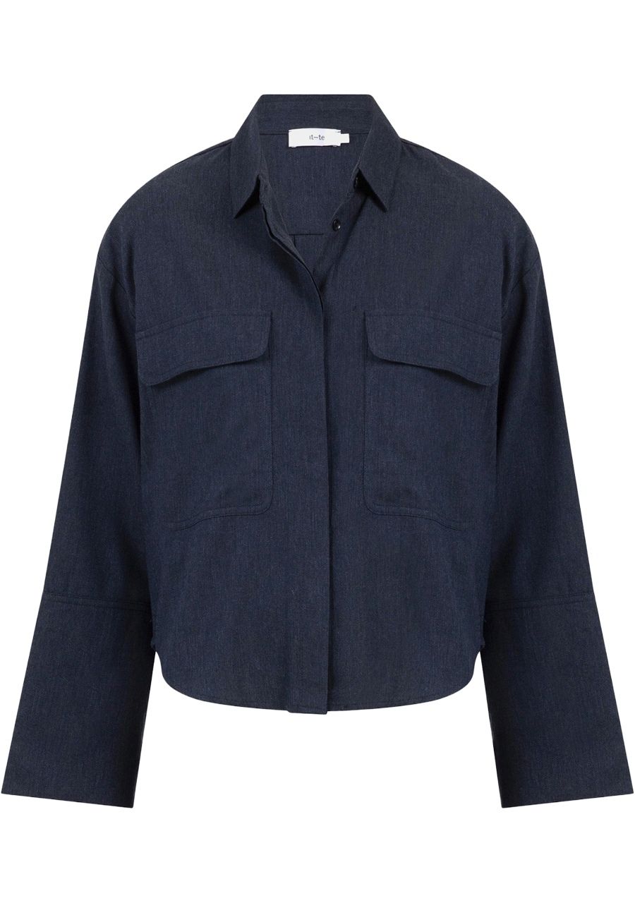 KNIT-TED BLOUSE