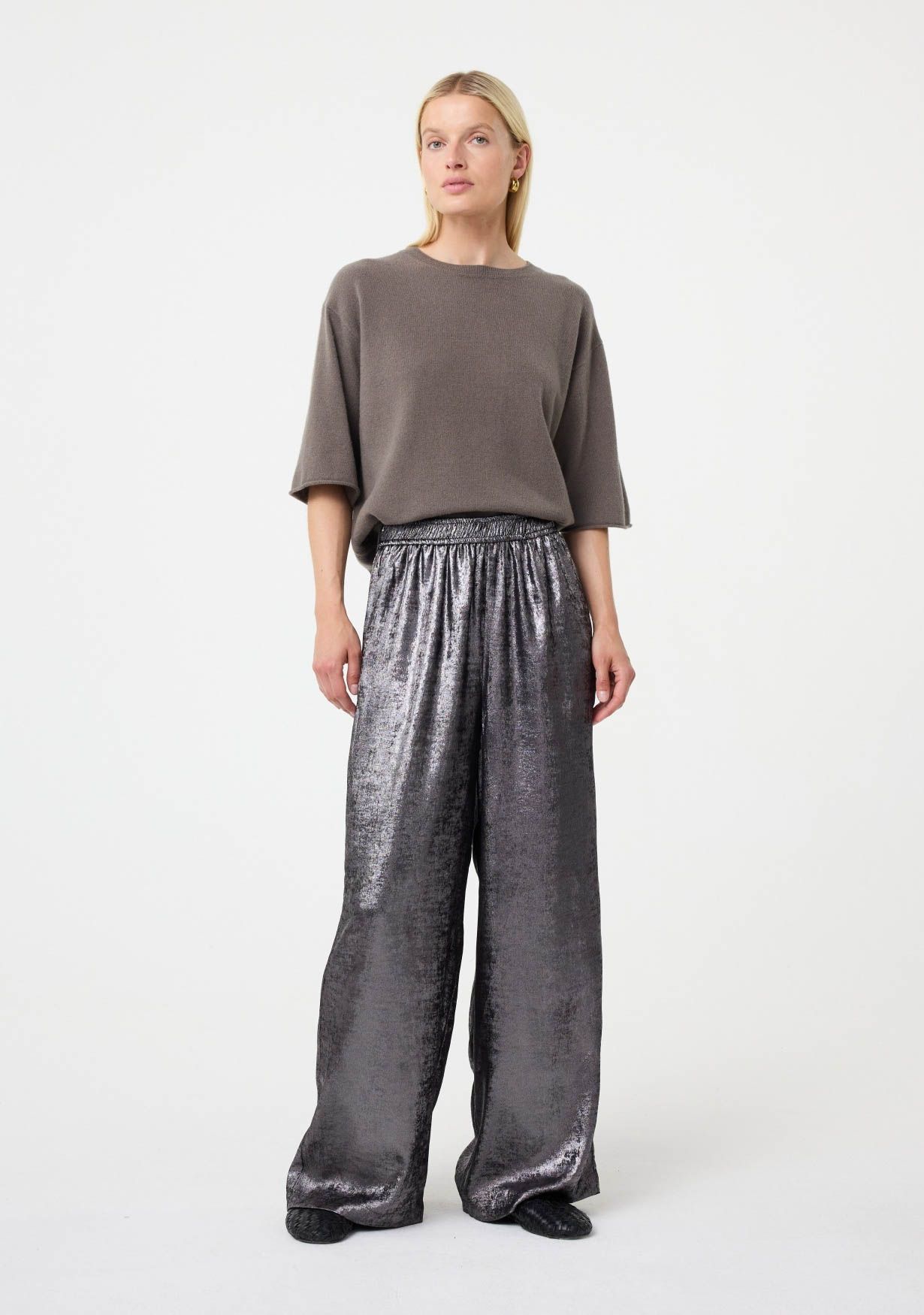 KNIT-TED WIJDE PANTALON