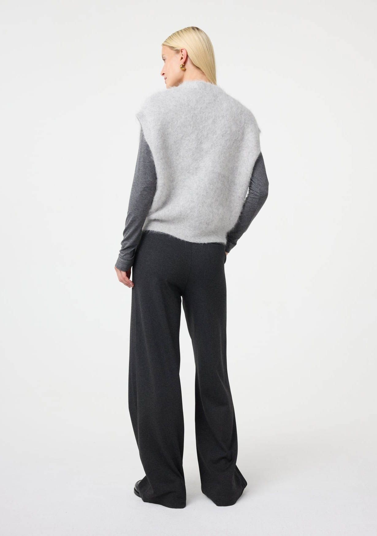 KNIT-TED WIJDE PANTALON