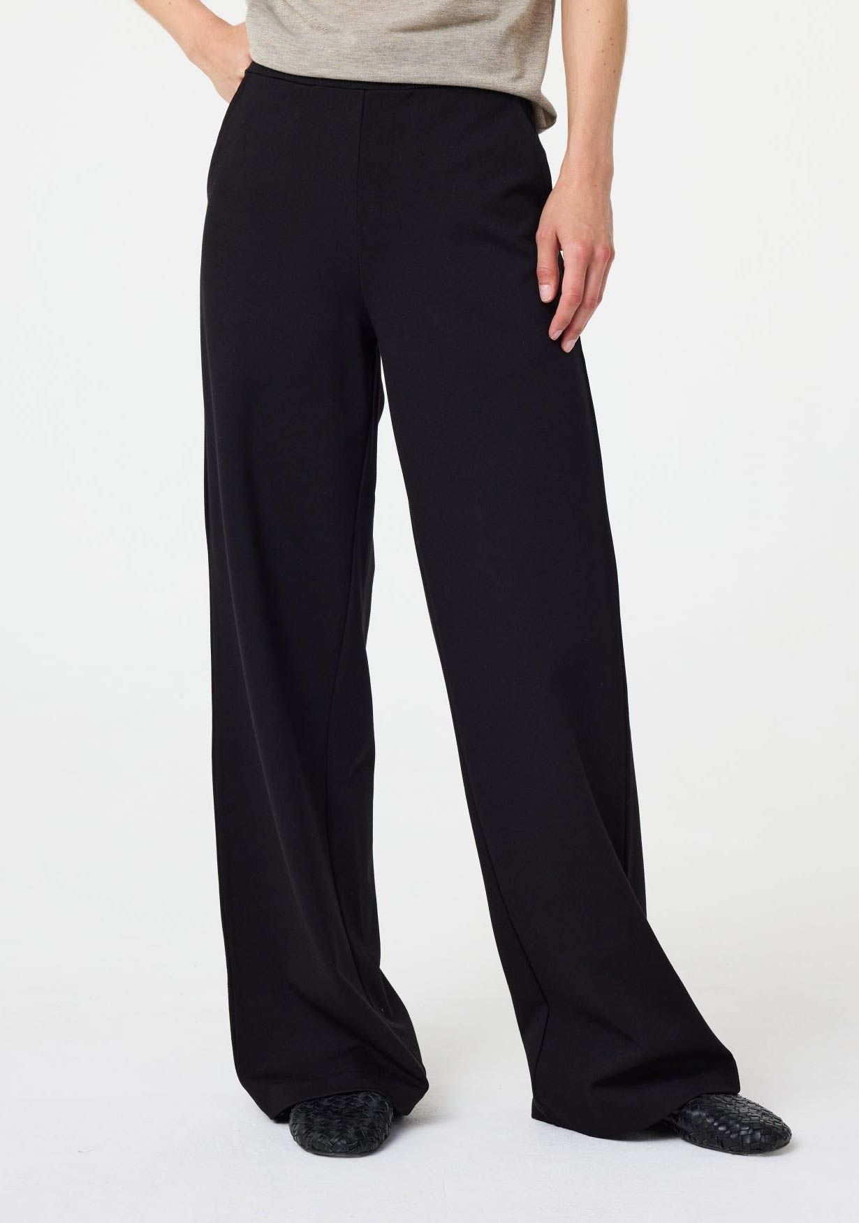 KNIT-TED WIJDE PANTALON