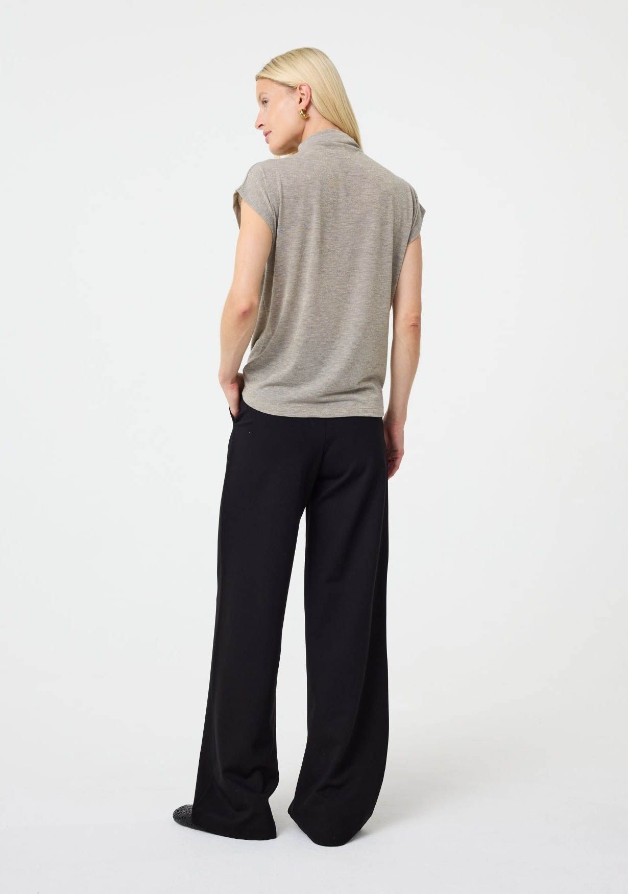 KNIT-TED WIJDE PANTALON