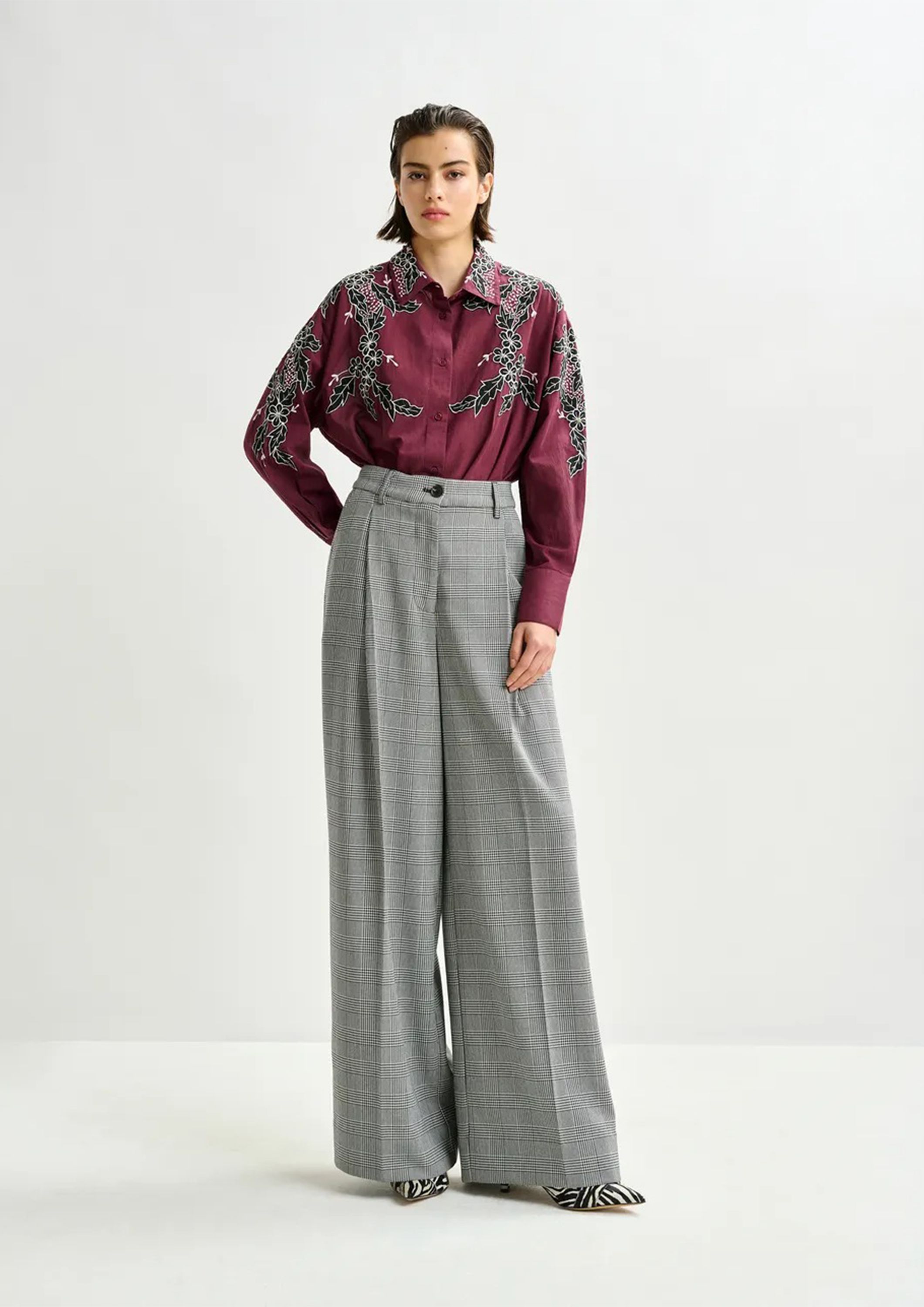 ESSENTIEL ANTWERP WIJDE PANTALON