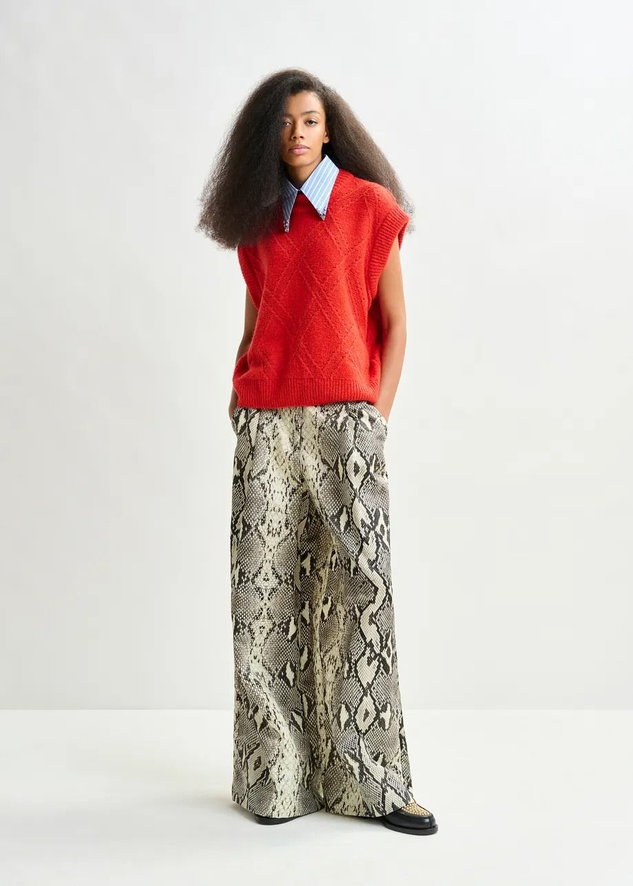 ESSENTIEL ANTWERP WIJDE PANTALON