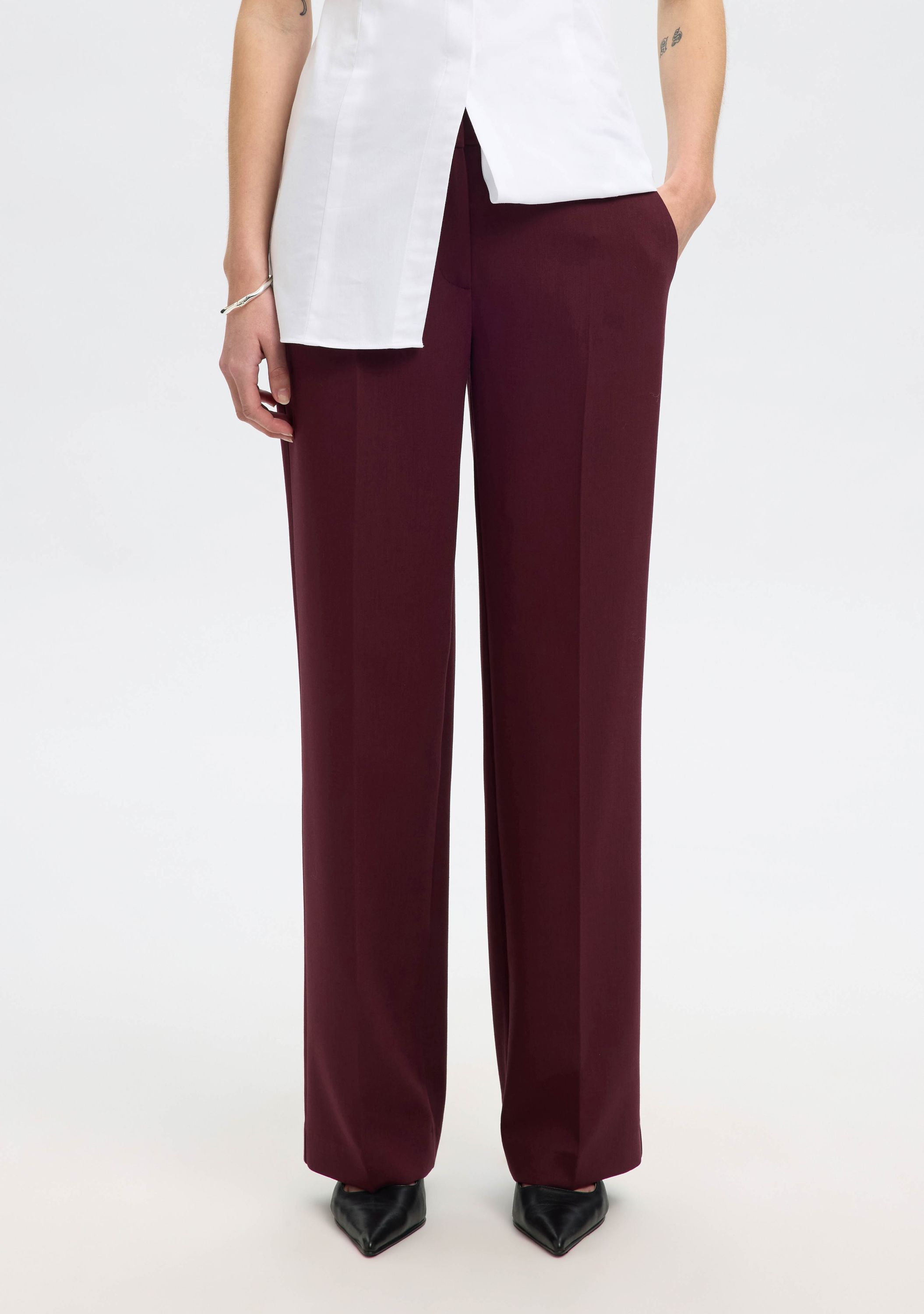 SELECTED FEMME WIJDE PANTALON