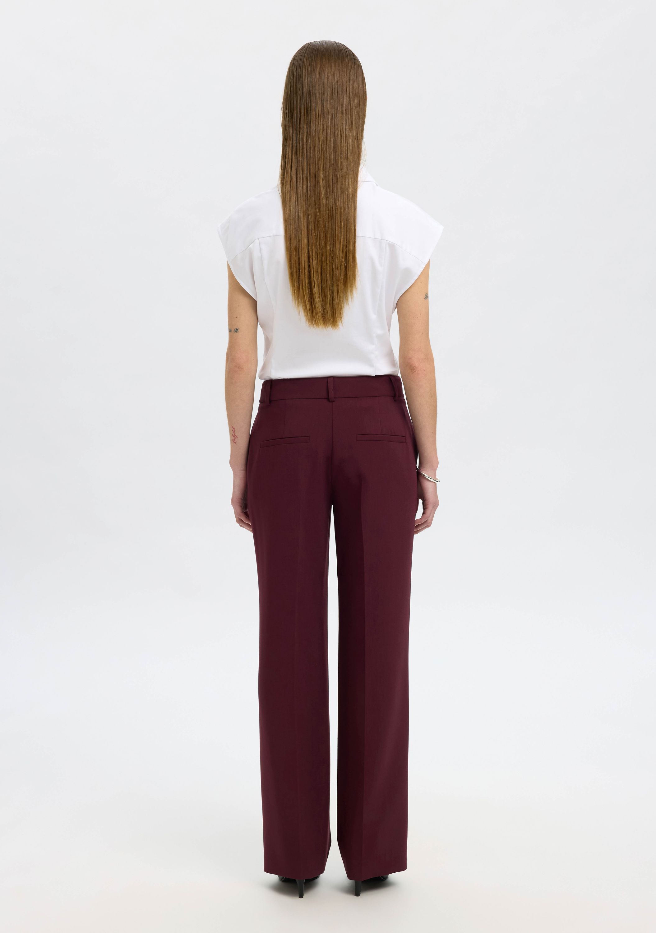 SELECTED FEMME WIJDE PANTALON