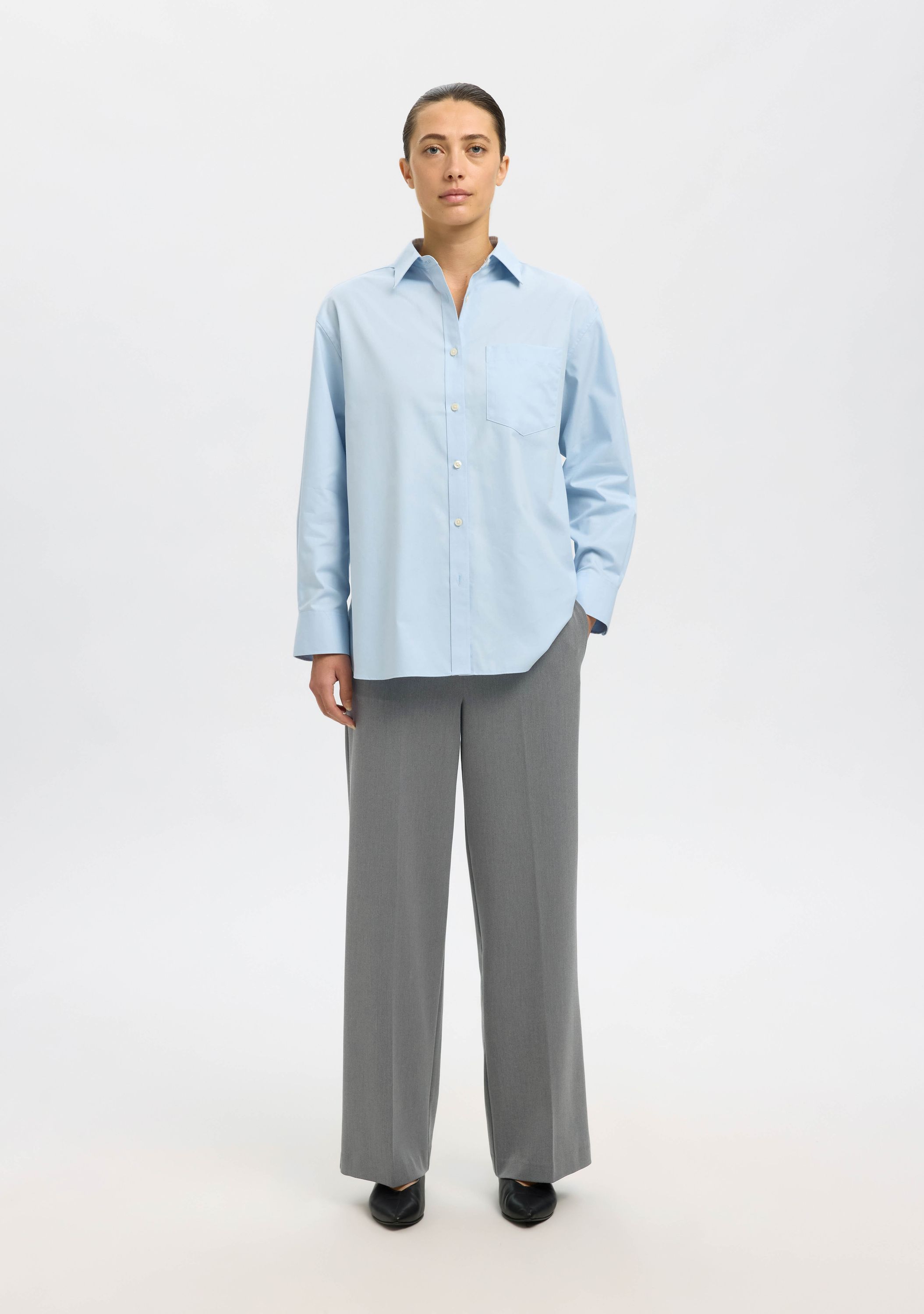 SELECTED FEMME WIJDE PANTALON