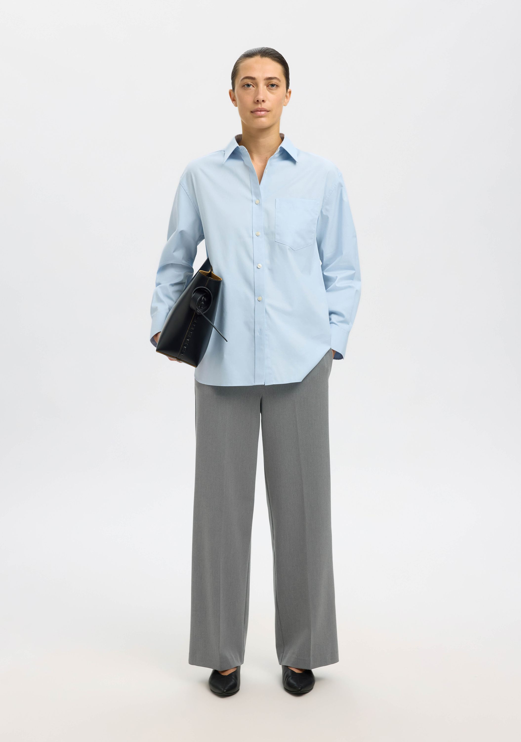 SELECTED FEMME WIJDE PANTALON