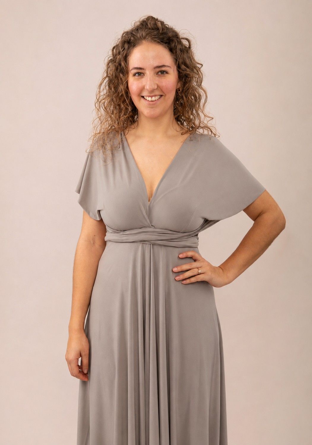 UNIKDRESS BARCELONA - GELEGENHEIDSKLEDING - Beige