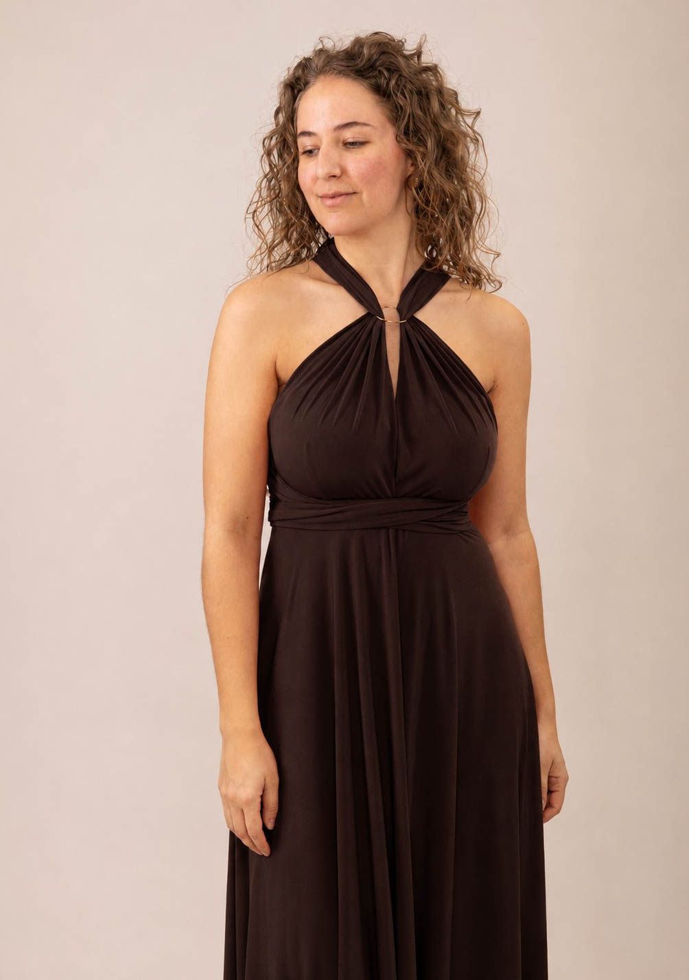 UNIKDRESS BARCELONA - GELEGENHEIDSKLEDING - Bruin
