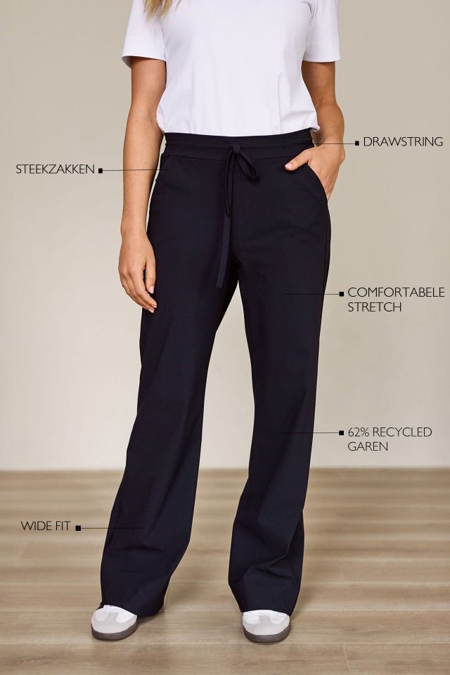 STUDIO ANNELOES WIJDE PANTALON