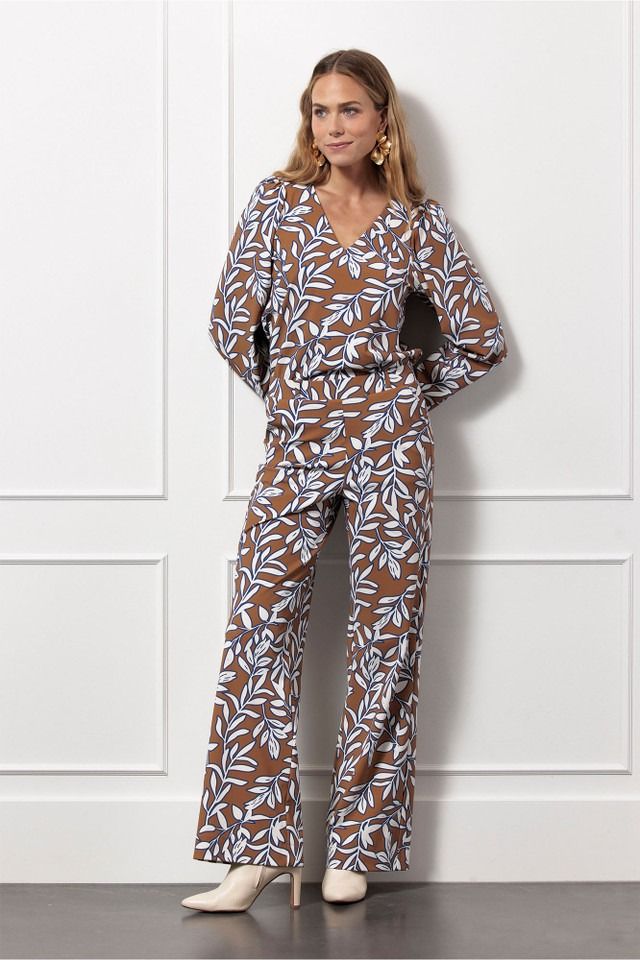 STUDIO ANNELOES WIJDE PANTALON
