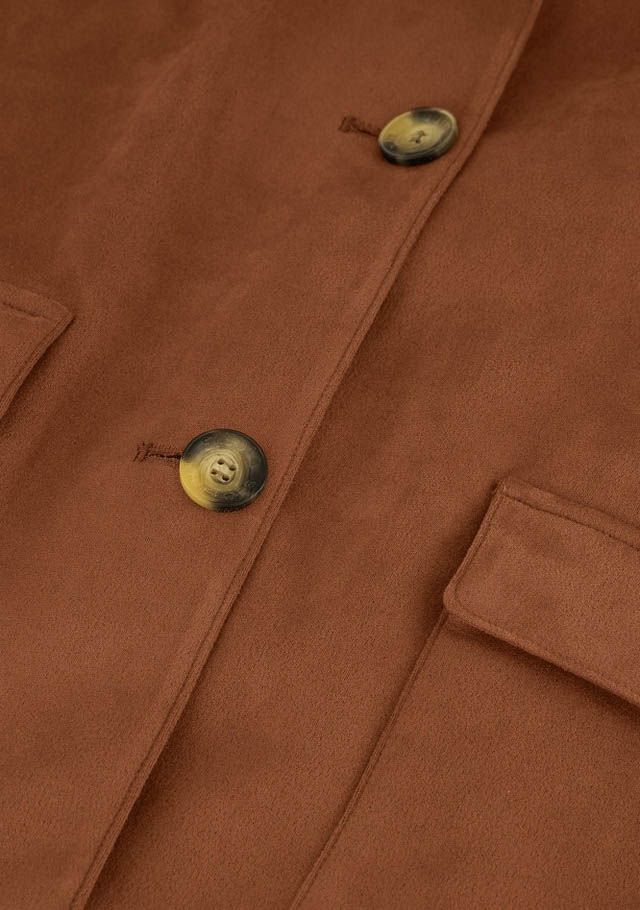 STUDIO ANNELOES LEER/SUEDE JACK