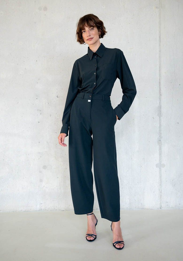 PENN & INK WIJDE PANTALON